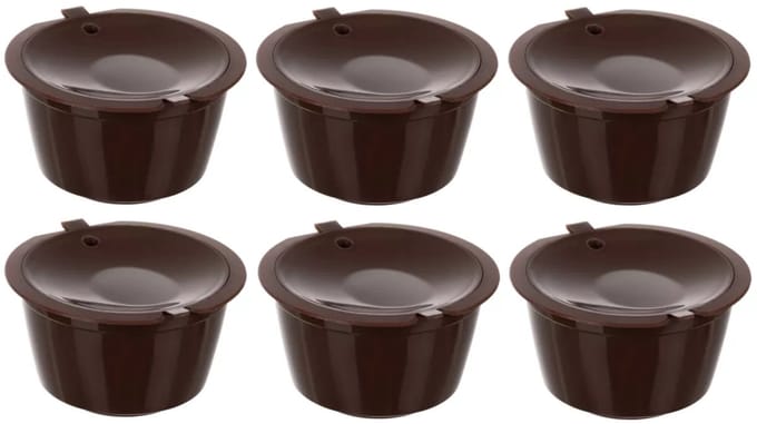 Ruhhy Dolce Gusto Compatibele Koffiecapsules - 6-Pack Herbruikbaar!