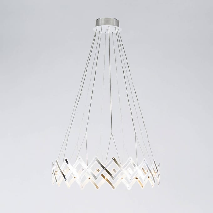 Serien Lighting serien.lighting Zoom - schaarstructuur hanglamp