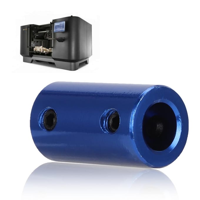 5 STKS 3D Printers Stappenmotor Aluminiumlegering Wiel Koppeling As Stijve Koppeling 5*8mm black