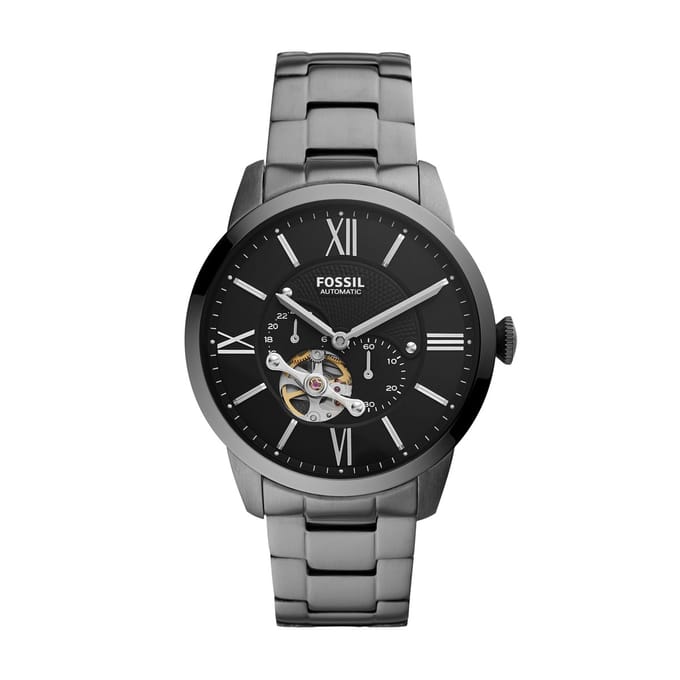Fossil Townsman Auto ME3172 Herenhorloge 44 mm - Grijs