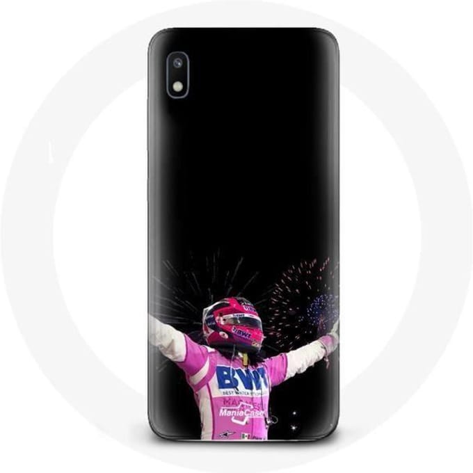 Coque pour Samsung Galaxy A10 Formule 1 Sergio Pérez Mendoza gagné la course