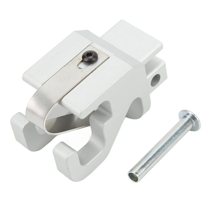 RV Luifel Onderste Rafter Klauw Heavy Duty Satijn Aluminium Geschikt voor Dometic Sunchaser II Luifel white