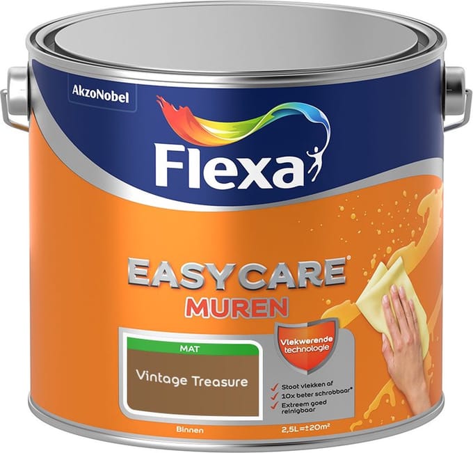 Flexa - Easycare Muren - Vintage Treasure - Mengverf - 2,5 L