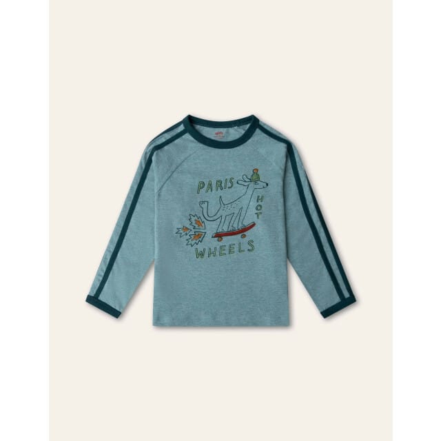 Oilily Timothee T-Shirt- maat140/10yr Bristol Blauw