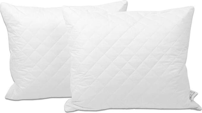 Cinderella Hoofdkussen Beschermer (2 Stuks) - 60x70 cm - Wit