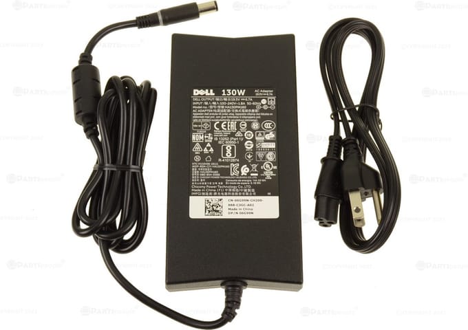 Dell Laptop AC Adapter 130W Slimline Dell PA-4E