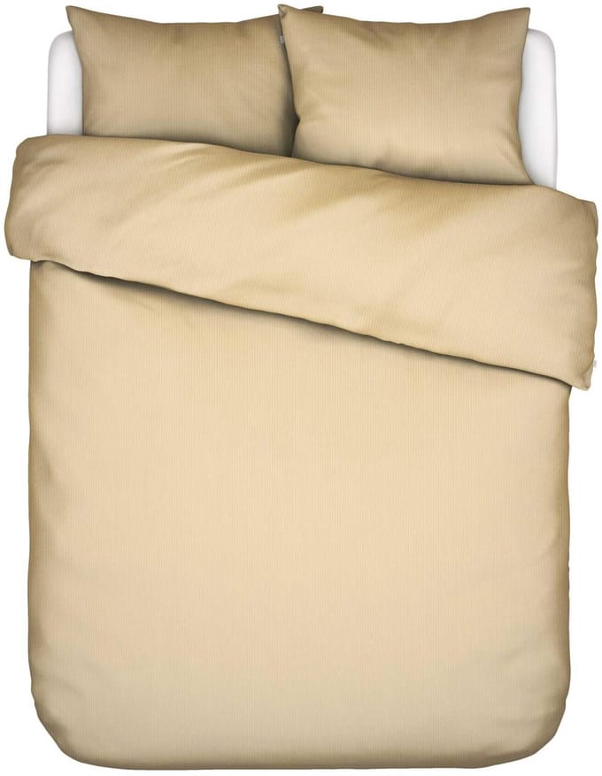 Essenza Coletta Dekbedovertrek Lyocell-Katoenmix Yellow straw - Tweepersoons – 200x200/220 cm