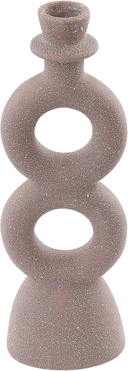 NAOUSA - Kandelaar - Beige - Porselein