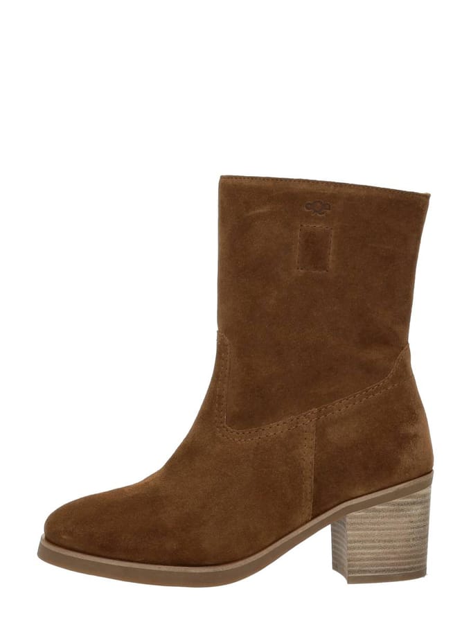 Dames Enkellaars Aqa A8477-a51 Greasy Brandy Cognac - Maat 41