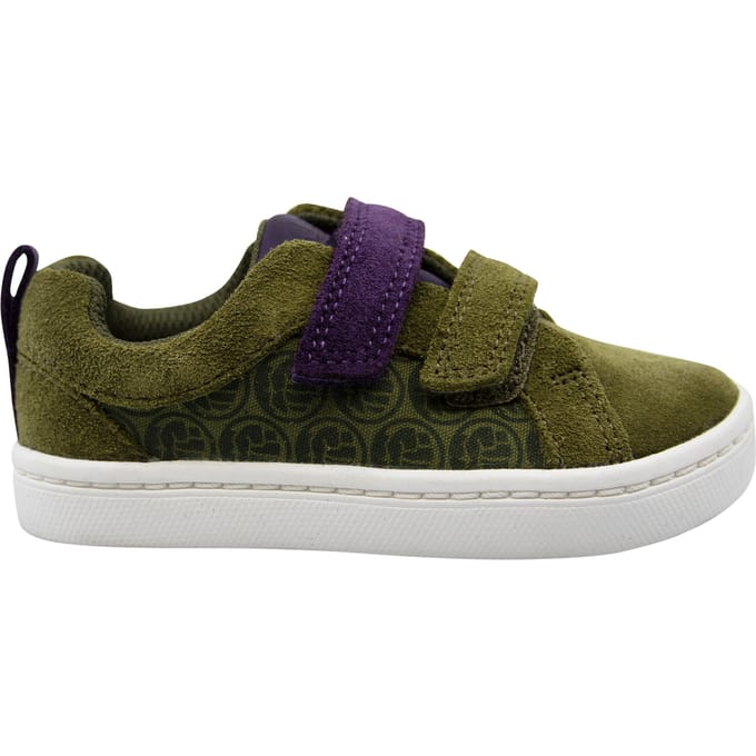 Clarks x Marvel City Kinderen Groene Trainers