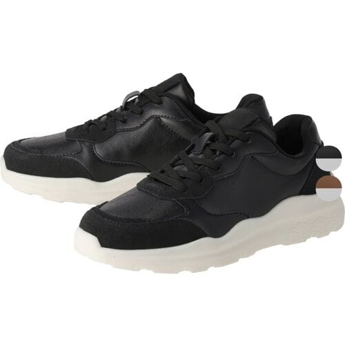 ESMARA Leren dames schoenen (Zwart, 37)