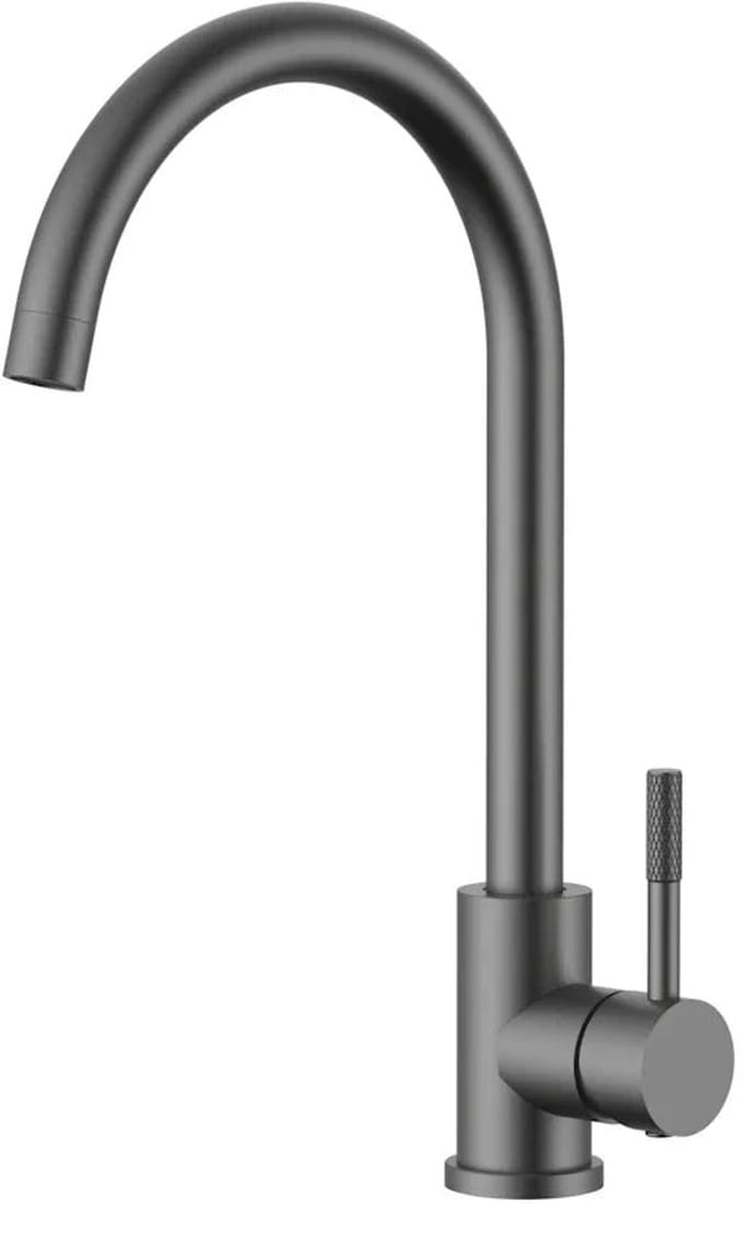 DutchLine Keukenkraan Round S-Grip Gunmetal