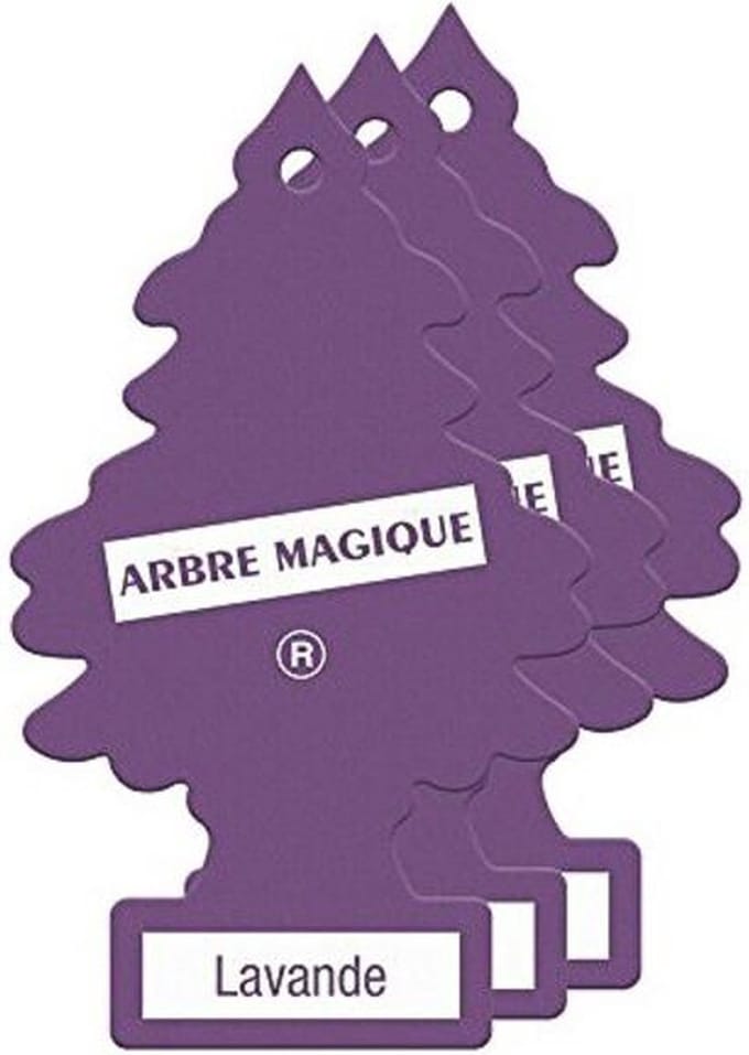 Auto luchtverfrisser Arbre Magique Lavendel Pijnboom (3 uds)