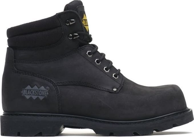 Blackstone 7"SAFETY ANKLE BOOT - 0520 Black - Veiligheidsschoen (S3) - Maat: 46