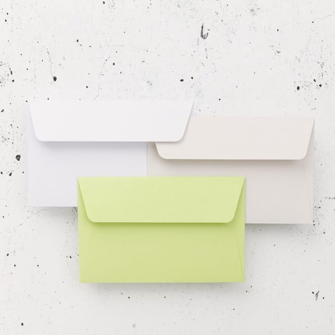 Stuifmeel van Clairefontaine enveloppe 90x140 mm, wit