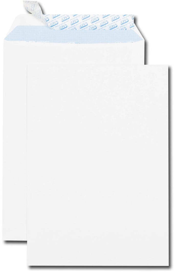 GPV akte-envelop, C4, 22,9 x 32,4 cm, zelfklevend, wit, zonder venster, 90 g/m2, 50 st.