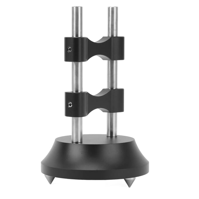 HiFi Kabelstand Schokabsorberend Aluminiumlegering HiFi Draad Organizer Rek voor Luidspreker Versterker CD black