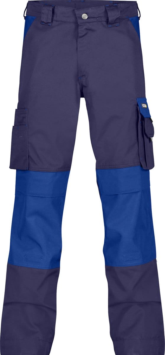Tweekleurige werkbroek met kniezakken