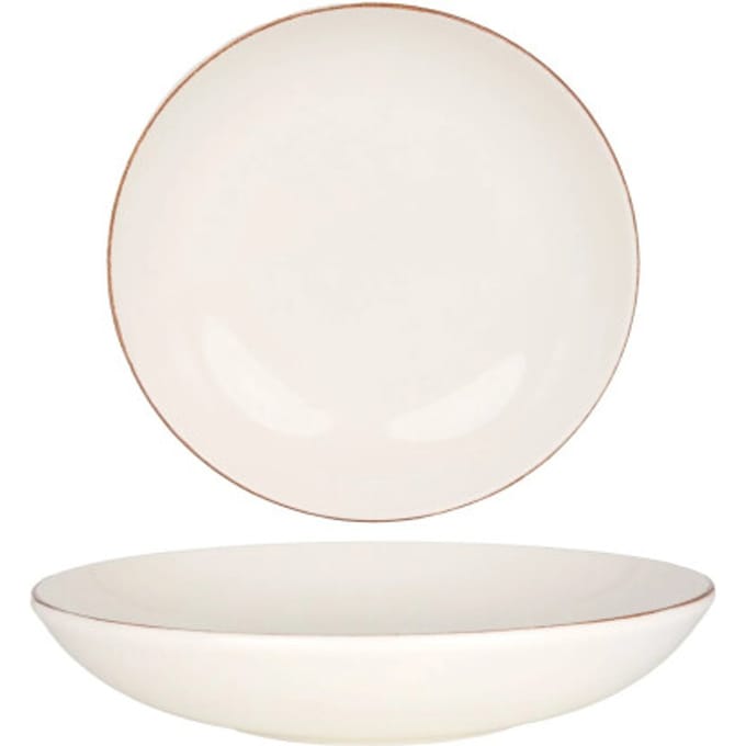 Bonna Diepbord - Retro - Porselein - 23 cm (1000cc) - set van 6