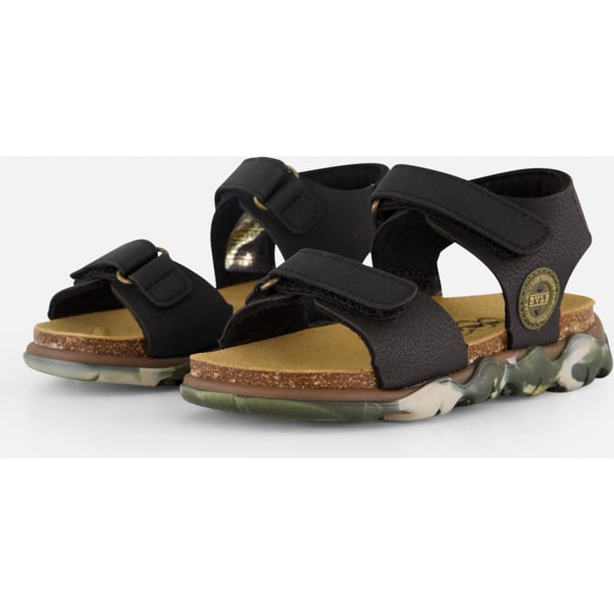 Develab Sandalen zwart Imitatieleer - Maat 25