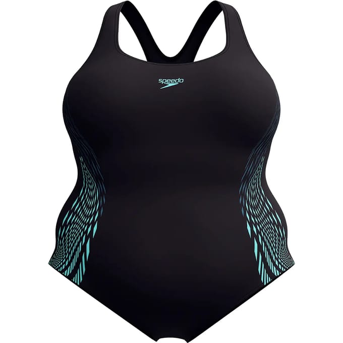 Dames zwempak uit 1 stuk Speedo End+ Place Medalist