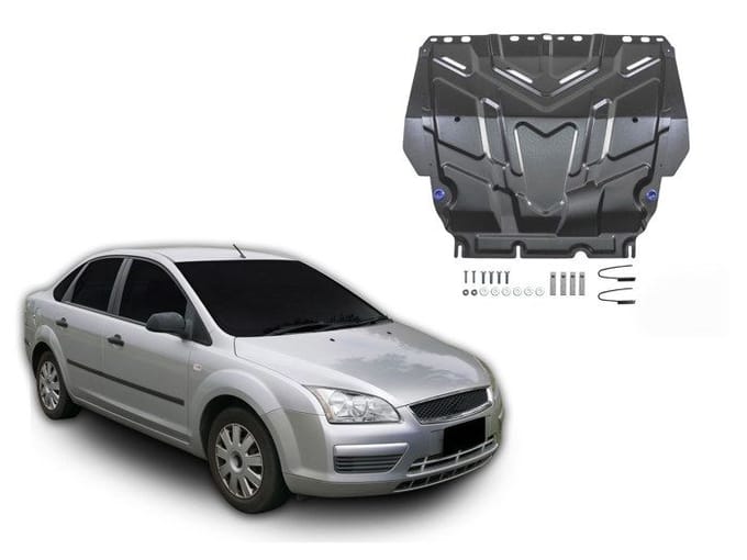 J&J AUTOMOTIVE | Protection Sous Moteur Acier Pour Ford Focus 2 2005-2011