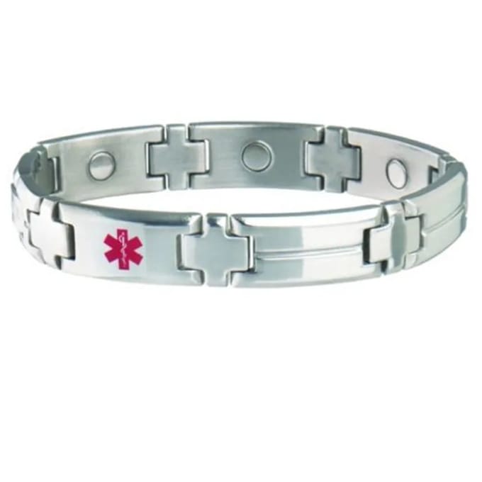 Medische Mannen ID Armband - L
