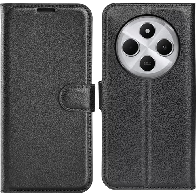 Mocaa Xiaomi Redmi 14C Slim-Fit Book Case Zwart