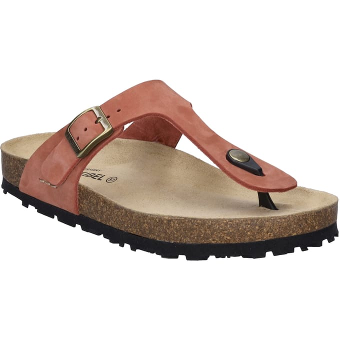Josef Seibel - HERMINE 02 - Dames slippers - Kleur: Roze - Maat: 40