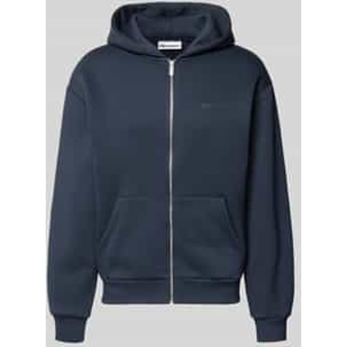 Regular fit sweatjack met ritssluiting