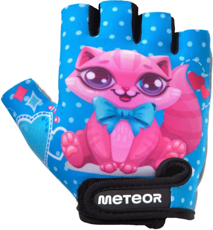 Meteor Kids M Kitty - Fietshandschoenen - Kindermaten, Roze