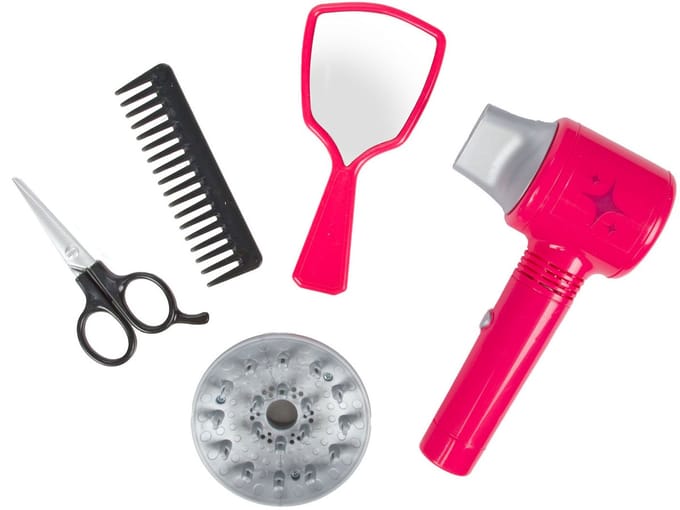 Toi-Toys - Glamor Shine Hairdressing Set with Fohn Diffuser