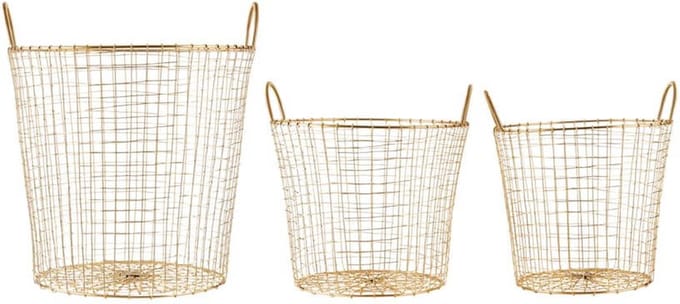 Mand - Wire - messing - set of 3 sizes - House Doctor