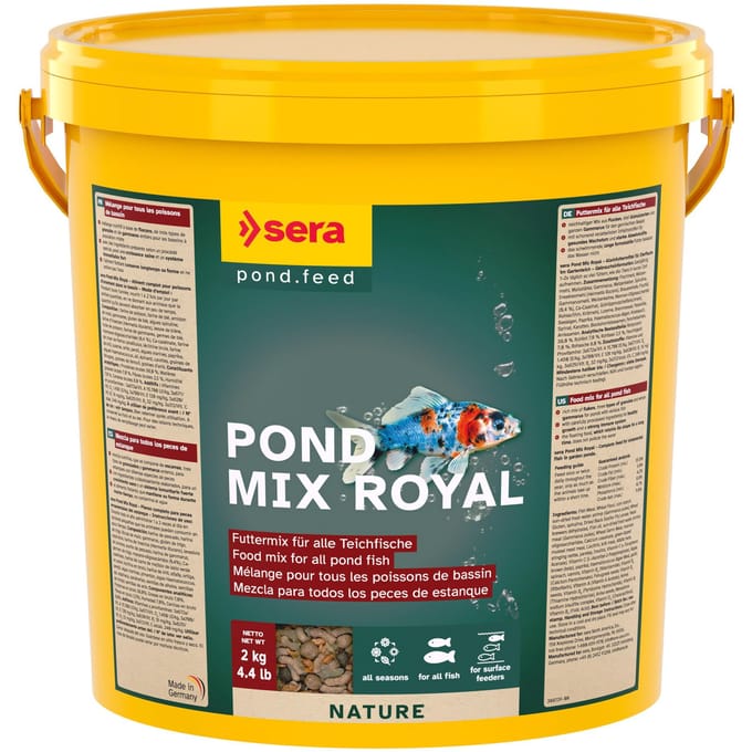 10l Sera Vijvermix Royal Nature Vijvervoeder