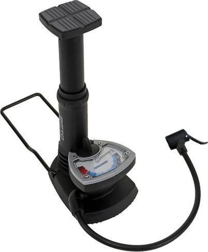 Beto Fietspomp Zwart Met Drukmeter