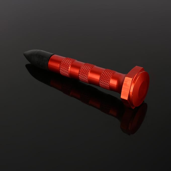 1 Reparatiepen met 9 koppen Tap Down Knockdown Deukreparatie Hagelverwijderingsgereedschap red