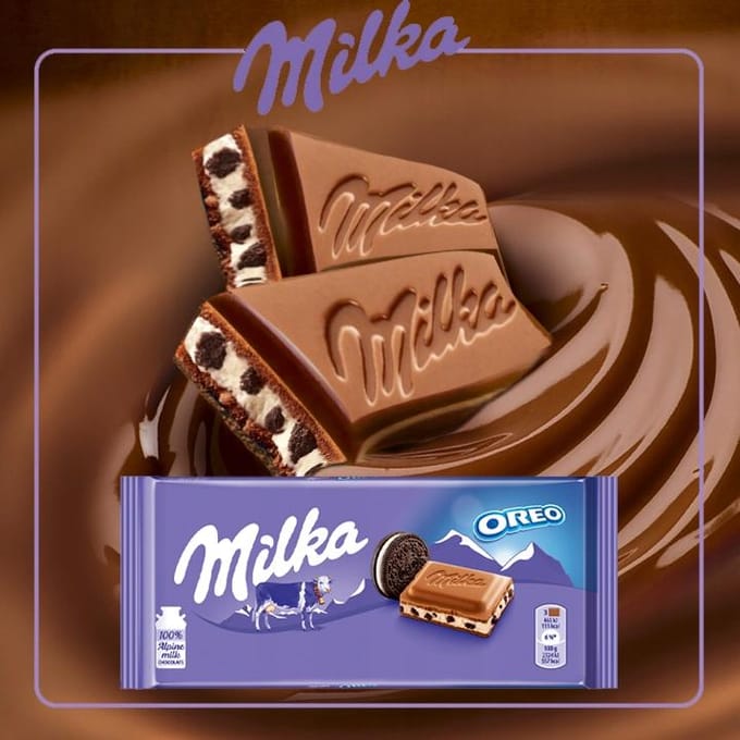 Milka Oreo Melkchocolade 100 g