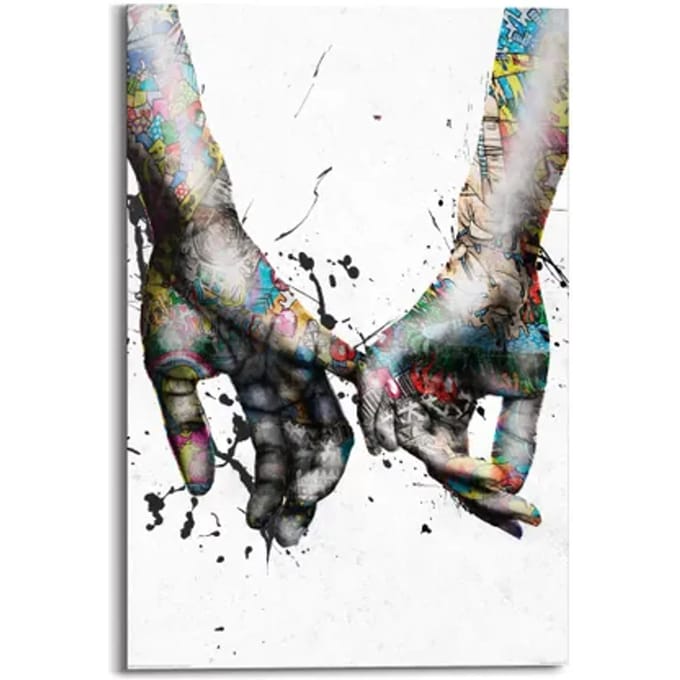 Schilderij Liefde - 90 x 60 - Hout - REINDERS