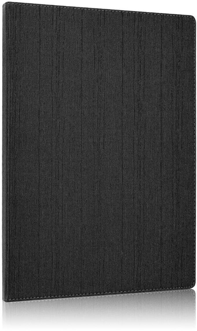Goodline® - Rapportmap / Diplomamap voor 20 Pagina's (A4) - type CL-Houtpatroon Zwart