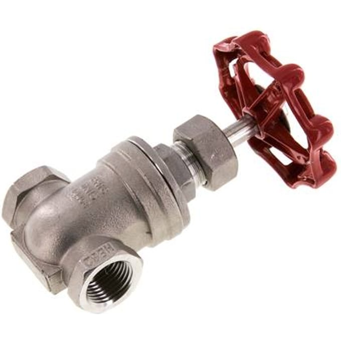 G 1/2'' Roestvaststalen Schuifafsluiter 16 bar