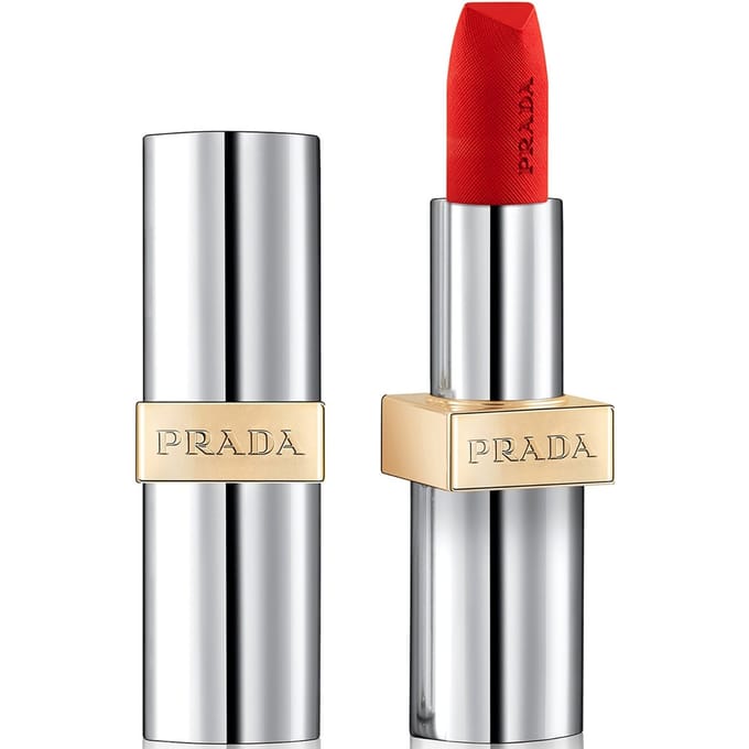 Prada Hyper Matte Refillable Lipstick 3.8g (Various Shades) - R26 - Lava