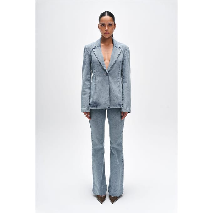 BENU Dames Blauwe Denim Blazer