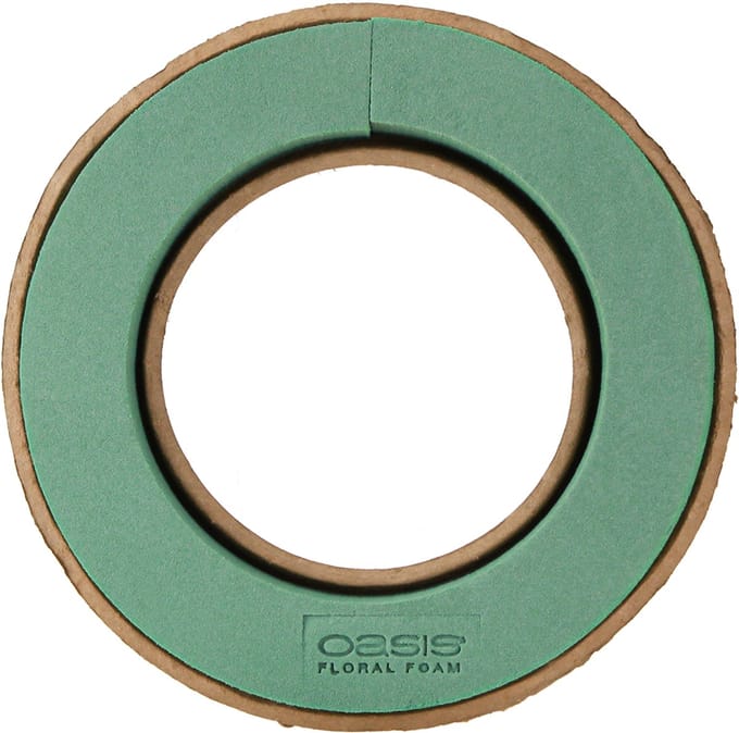 OASIS® BIOLIT® Steekschuim Krans Ø32x5,5cm | 2 stuks