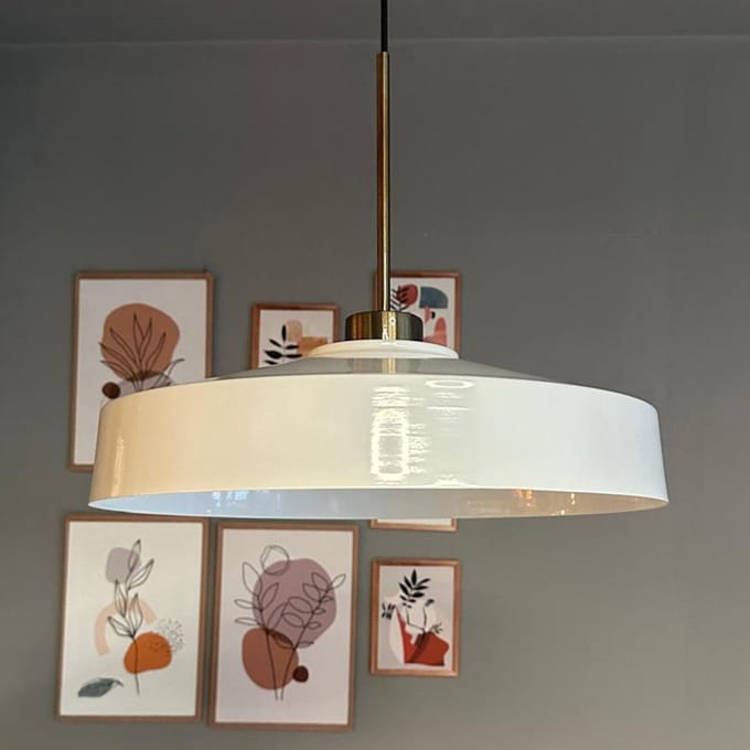 Bamyum Ace Hanglamp Industrieel Metaal Ø39 cm, Vintage Hanglamp, E27 Pendellamp
