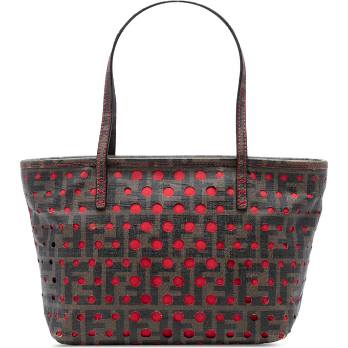 Tweedehands Kleine Geperforeerde Zucca Spalmati Roll Tote