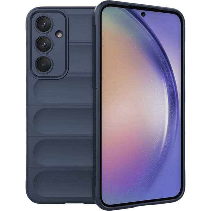 Comfycase Samsung Galaxy A55 Cushion Case Blauw