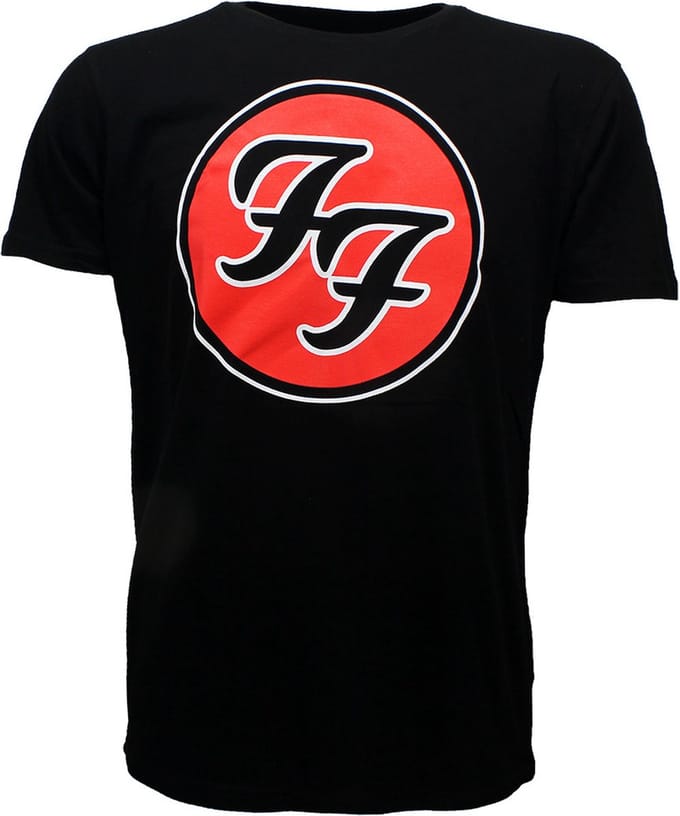 Foo Fighters FF Logo Band T-Shirt - Officiële Merchandise - S