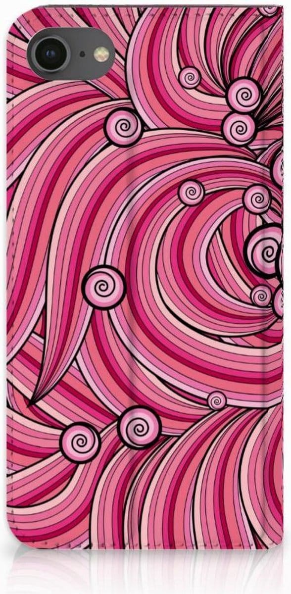 iPhone 7 | 8 | SE (2020) | SE (2022) Bookcase Swirl Pink