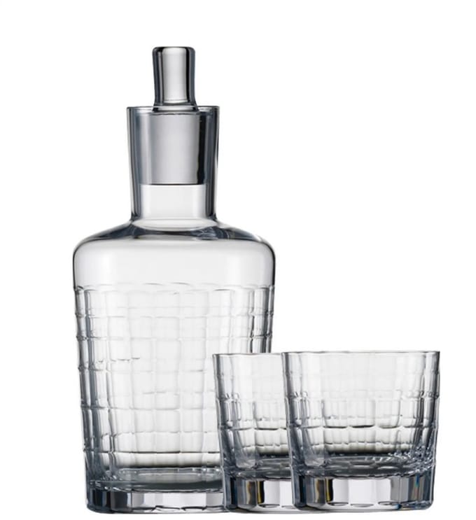 Zwiesel 1872 Hommage Carat Whisky set - 2 glazen + 1 karaf