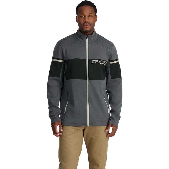 Spyder Speed Fleece Met Volledige Rits Grijs M Man